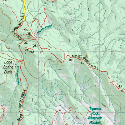 Topographical Map for CO Unit 15 Preview 2