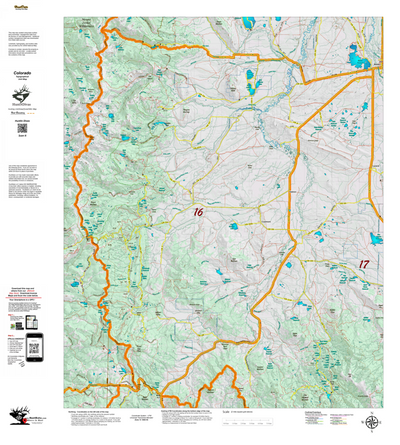 Topographical Map for CO Unit 16 Preview 1