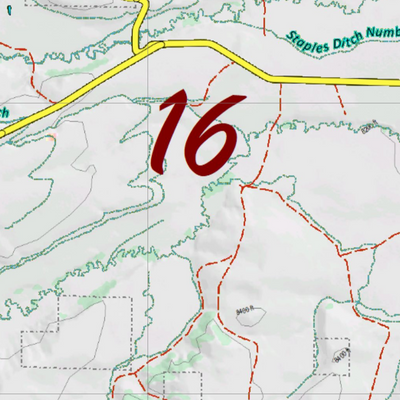 Topographical Map for CO Unit 16 Preview 2