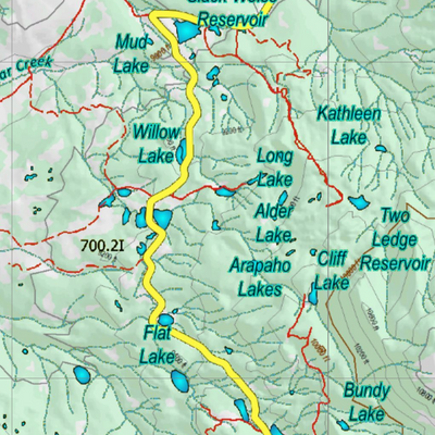 Topographical Map for CO Unit 16 Preview 3