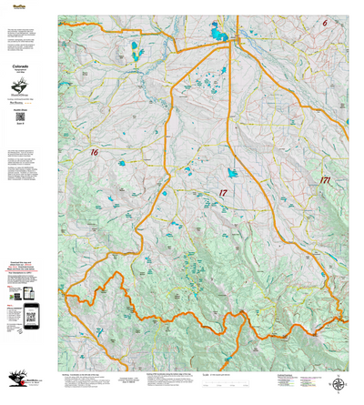 Topographical Map for CO Unit 17 Preview 1