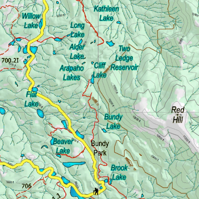 Topographical Map for CO Unit 17 Preview 3