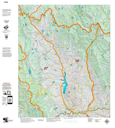 Topographical Map for CO Unit 181 Preview 1