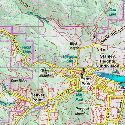 Topographical Map for CO Unit 19 Preview 3