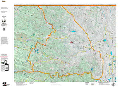 Topographical Map for CO Unit 191 Preview 1