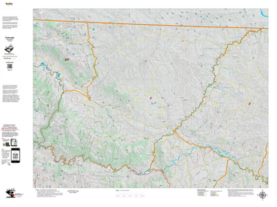 Topographical Map for CO Unit 2 Preview 1