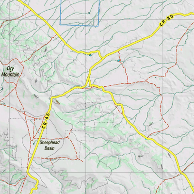 Topographical Map for CO Unit 2 Preview 2