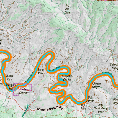 Topographical Map for CO Unit 2 Preview 3