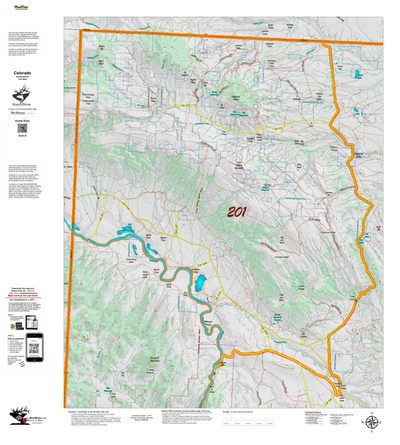 Topographical Map for CO Unit 201 Preview 1