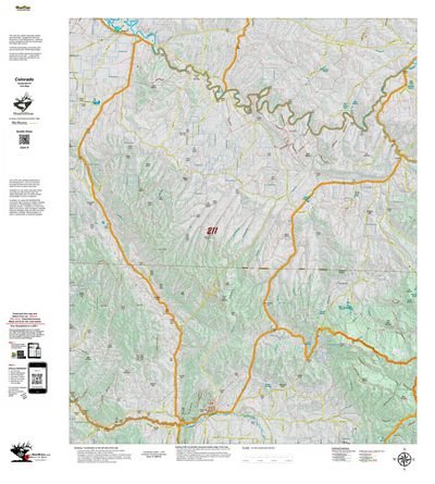 Topographical Map for CO Unit 211 Preview 1