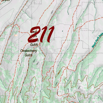 Topographical Map for CO Unit 211 Preview 2