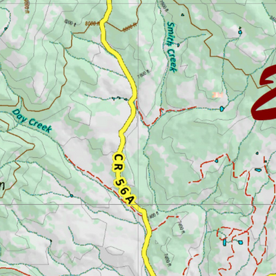 Topographical Map for CO Unit 214 Preview 2