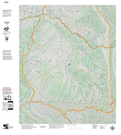 Topographical Map for CO Unit 22 Preview 1