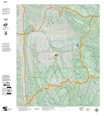 Topographical Map for CO Unit 23 Preview 1