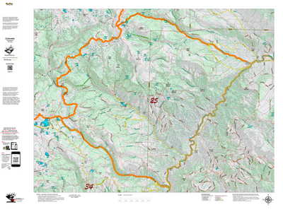 Topographical Map for CO Unit 25 Preview 1