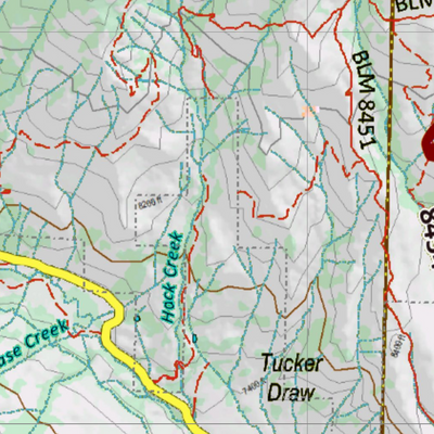 Topographical Map for CO Unit 25 Preview 2