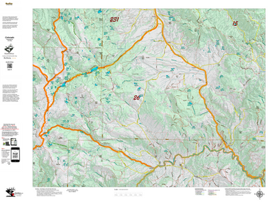 Topographical Map for CO Unit 26 Preview 1
