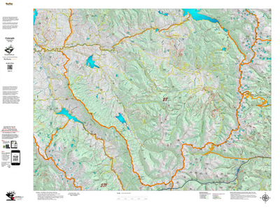 Topographical Map for CO Unit 28 Preview 1