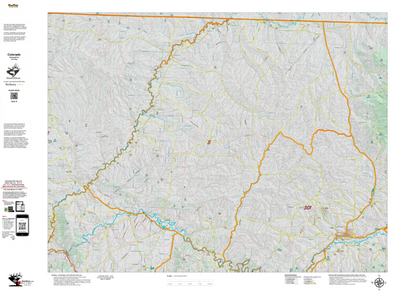 Topographical Map for CO Unit 3 Preview 1