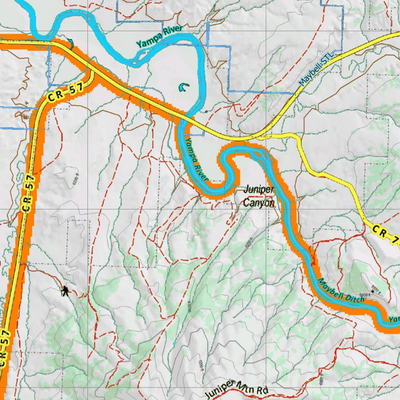 Topographical Map for CO Unit 3 Preview 3