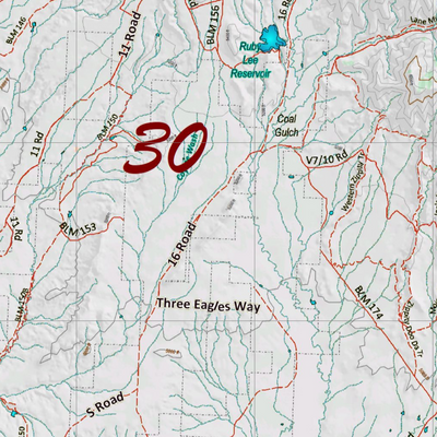 Topographical Map for CO Unit 30 Preview 2