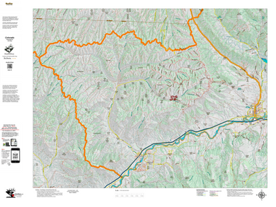 Topographical Map for CO Unit 32 Preview 1