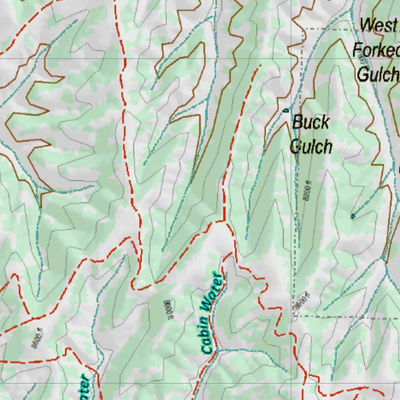 Topographical Map for CO Unit 32 Preview 2