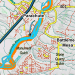 Topographical Map for CO Unit 32 Preview 3