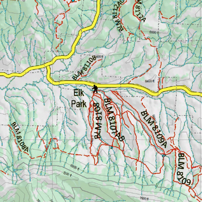 Topographical Map for CO Unit 33 Preview 3
