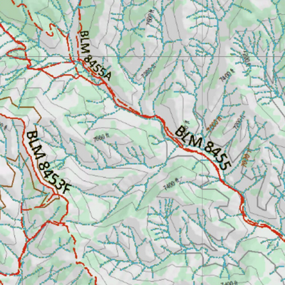 Topographical Map for CO Unit 35 Preview 3