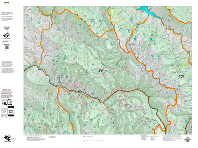 Topographical Map for CO Unit 36 Preview 1