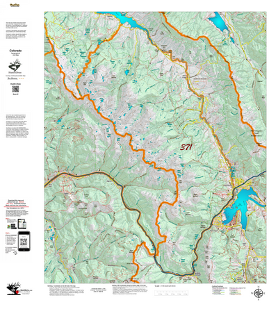Topographical Map for CO Unit 371 Preview 1
