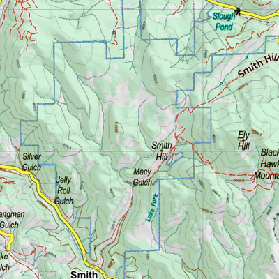 Topographical Map for CO Unit 38 Preview 2