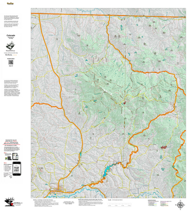 Topographical Map for CO Unit 4 Preview 1
