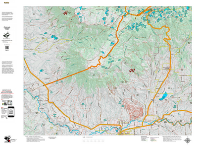 Topographical Map for CO Unit 411 Preview 1