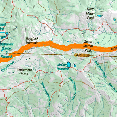 Topographical Map for CO Unit 42 Preview 2