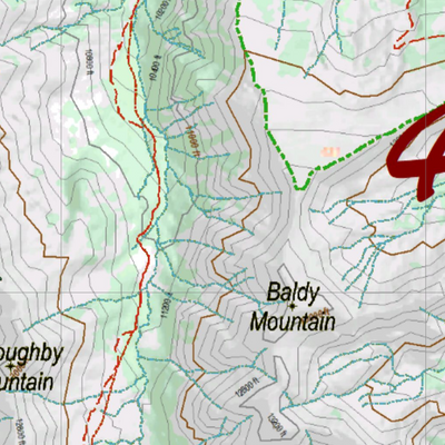 Topographical Map for CO Unit 431 Preview 2