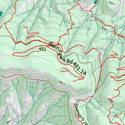 Topographical Map for CO Unit 44 Preview 2