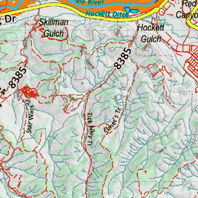 Topographical Map for CO Unit 44 Preview 3