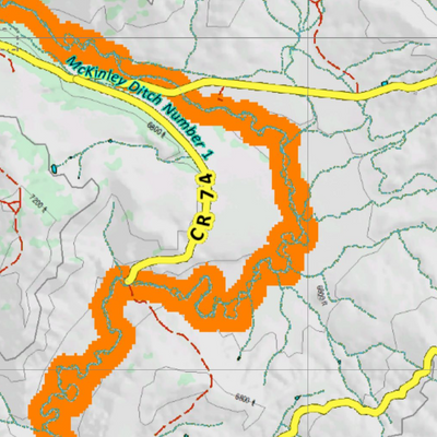 Topographical Map for CO Unit 441 Preview 2