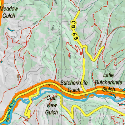 Topographical Map for CO Unit 441 Preview 3