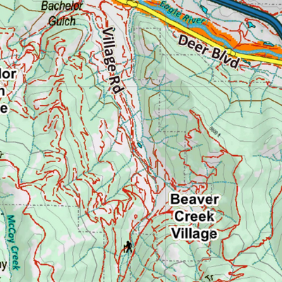 Topographical Map for CO Unit 45 Preview 3