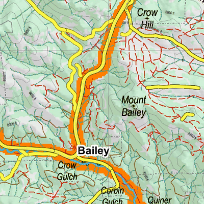 Topographical Map for CO Unit 46 Preview 3