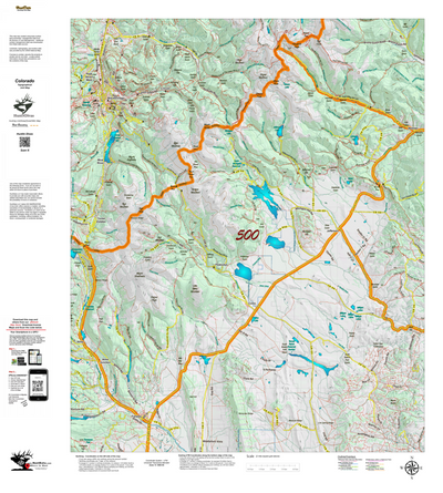 Topographical Map for CO Unit 500 Preview 1