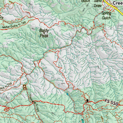 Topographical Map for CO Unit 501 Preview 3