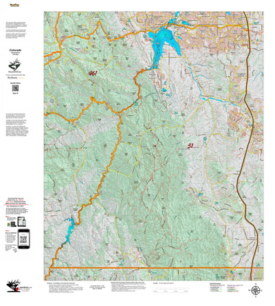 Topographical Map for CO Unit 51 Preview 1