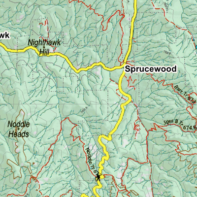 Topographical Map for CO Unit 51 Preview 2