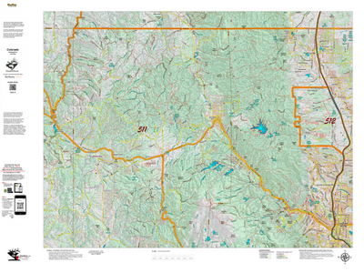Topographical Map for CO Unit 511 Preview 1