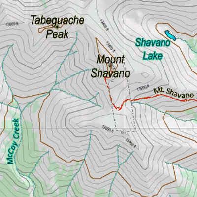 Topographical Map for CO Unit 56 Preview 2