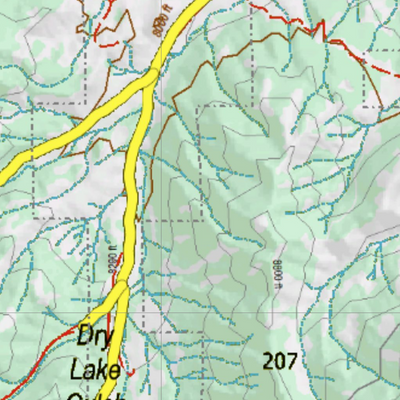 Topographical Map for CO Unit 561 Preview 3